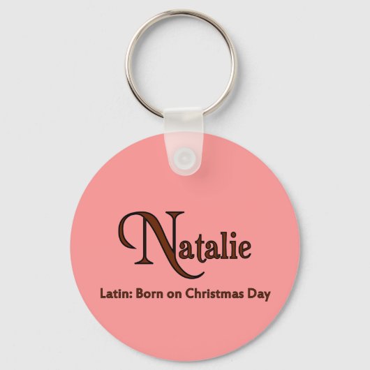 ナタリー・キーチェーン キーホルダー (正面)