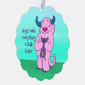 ナタリー、紙オーナメントカード オーナメントカード (左)