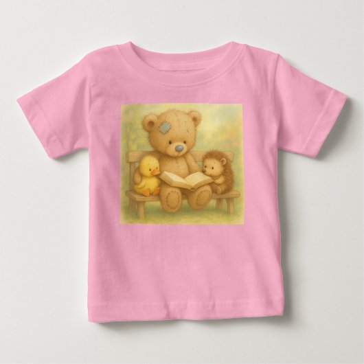ナターシャのおもしろい物語 ベビーTシャツ (正面)