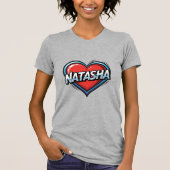 ナターシャを愛して Tシャツ (正面)