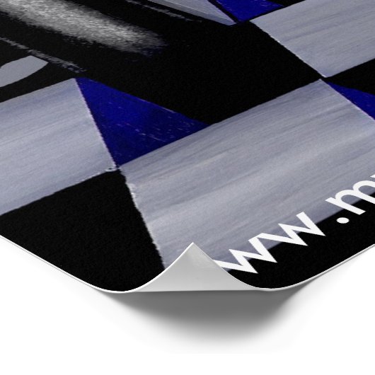 ナターシャゴシックピンクのタトゥーエンジェルのポスター ポスター (角)