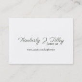 ナターシャミニプリント 名刺 (裏面)