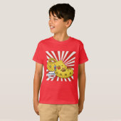 ナターシャ・アズによる Fast Food My Love Tシャツ (正面フル)