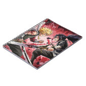 ナターシャ・アメリカによる明るい戦い ノートブック (左側)