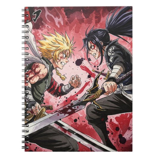 ナターシャ・アメリカによる明るい戦い ノートブック (正面)