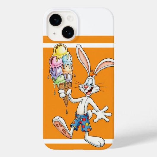 ナターシャ・ウス作 巨大アイスクリーム Case-Mate iPhoneケース (裏面)