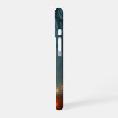 ナターシャ・ウス作「満月」 iPhone 16ケース (左側面)
