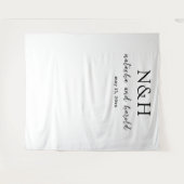 ナターシャ・モノグラモダンム結婚ズ タペストリー (正面(横))