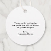 ナターシャ・モノグラモダンム結婚ズ フェイバータグ (裏面)