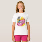 ナターシャ・ユスによるクロックスでも美しい Tシャツ (正面フル)