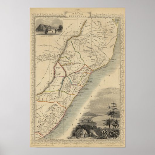 ナタールとカフラリア ポスター (正面)