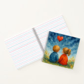 ナタ後を追シャ・アメリカの夢 ノートブック (内部)