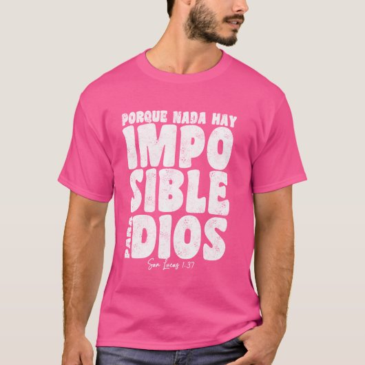 ナダヘイ不可能パラディオス説教者クリスチャンSp Tシャツ (正面)