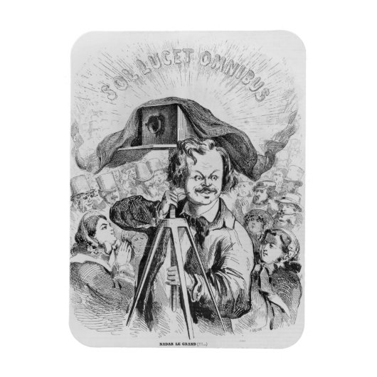 『ナダル市写真展』（1820年～1910年）ルグランド(!!!. マグネット (縦)