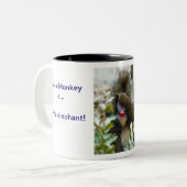 ナダ猿#107 ツートーンマグカップ (正面左)