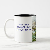 ナダ猿#46 ツートーンマグカップ (左)