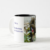 ナダ猿#61 ツートーンマグカップ (正面左)