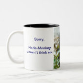 ナダ猿#61 ツートーンマグカップ (左)