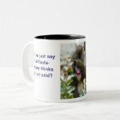 ナダ猿#69 ツートーンマグカップ (正面左)