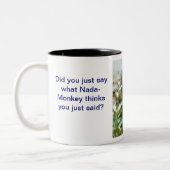 ナダ猿#69 ツートーンマグカップ (左)