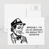 ナチおもしろいス文法 ポストカード (正面/裏面)