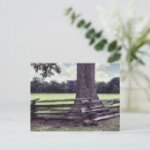 ナチェス分割レールフェンス ポストカード (スタンド正面)