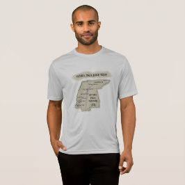 ナチェズのトレースTシャツを自転車で着る Tシャツ