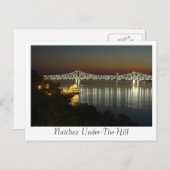 ナチェズアンダーザヒル&ブリッジ ポストカード (正面/裏面)