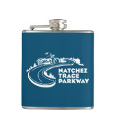 ナチェズトレースパークウェイバイク フラスク (正面)