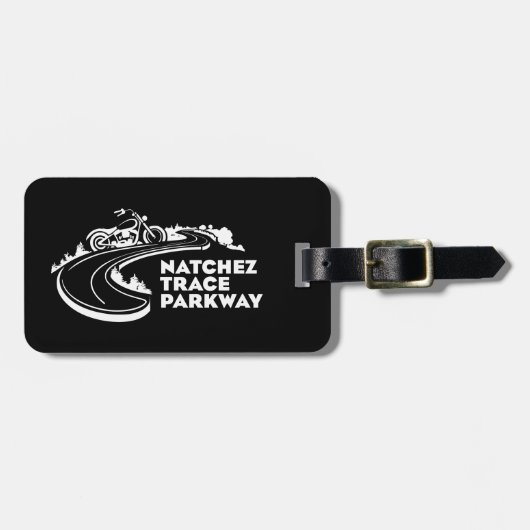 ナチェズトレースパークウェイバイク ラゲッジタグ (正面横)