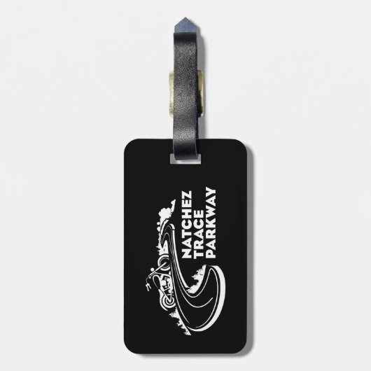 ナチェズトレースパークウェイバイク ラゲッジタグ (裏面縦)