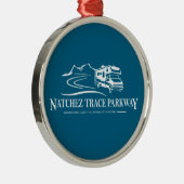 ナチェズトレースパークウェイレクリエーション車 メタルオーナメント (右)