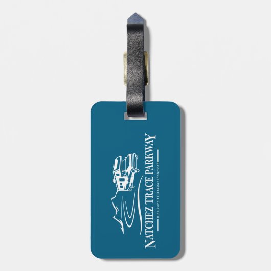 ナチェズトレースパークウェイレクリエーション車 ラゲッジタグ (裏面縦)