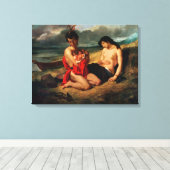 ナチェズ、c.1823-35 キャンバスプリント (インサイチュ (ウッドフロア))