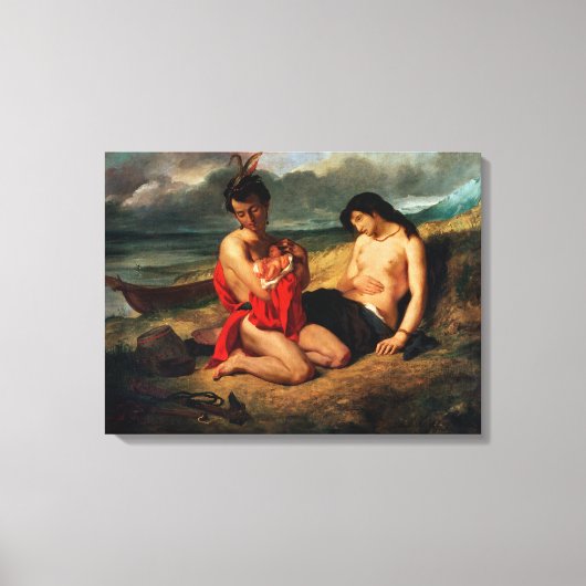 ナチェズ、c.1823-35 キャンバスプリント (正面)