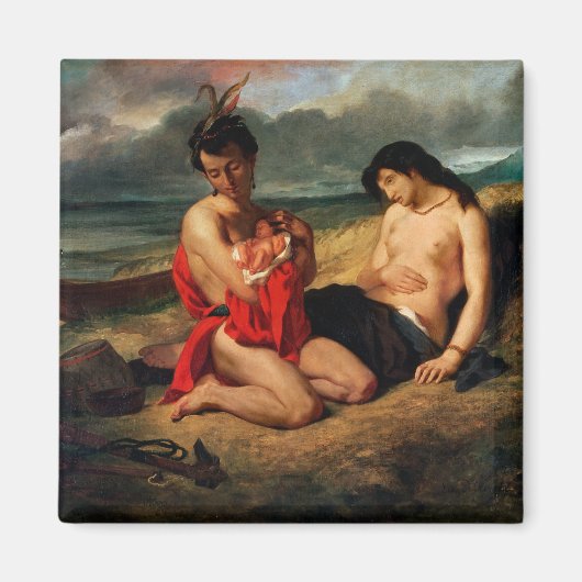 ナチェズ、c.1823-35 マグネット (正面)