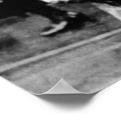 ナチスの侵略で泣くサデテンランドの女性 ポスター (角)