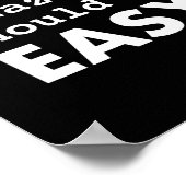 ナチスを非難することは簡単抵抗トランプ ポスター (角)