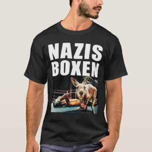 ナチスボクシングのデモは権利と暴力に対して Tシャツ
