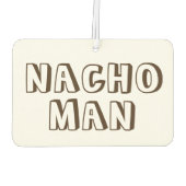 ナチノウハノハズチーズナチョスおもしろいグルメギフト カーエアーフレッシュナー (裏面)