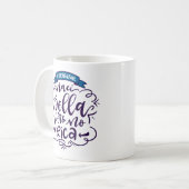 ナチベラペロノリカタザ- コーヒーマグカップ (正面左)