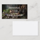 ナチュウロパスハーバリストのヒーラーホリスティック医学 名刺 (正面/裏面)