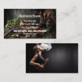 ナチュウロパスハーバリストのヒーラーホリスティック医学 名刺 (正面/裏面)