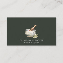 ナチュウロパチックドクターモルタルペスルブラック 名刺