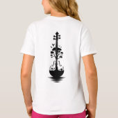 "ナチュラメロディ" Tシャツ (裏面)