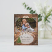 ナチュラリスト素朴ホリデーポストカードHAMbyWG シーズンポストカード (スタンド正面)