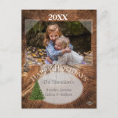 ナチュラリスト素朴ホリデーポストカードHAMbyWG シーズンポストカード (正面)