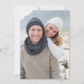 ナチュラルなひまわりブーケの写真　結婚前お披露目会 招待状 (裏面)