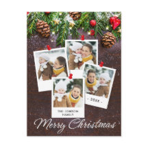 ナチュラルなクリスマスの写真　ホリデーシーズン