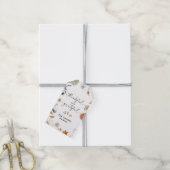 ナチュラルなパンプキンの感謝祭ギフトタグ ギフトタグ (より糸付き)